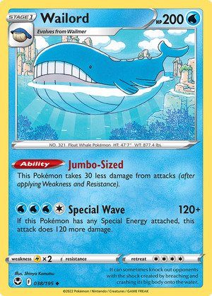 Wailord - 38/195