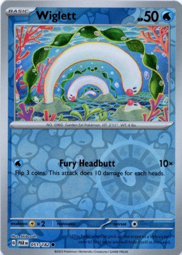 Wiglett - 051/182 - Reverse