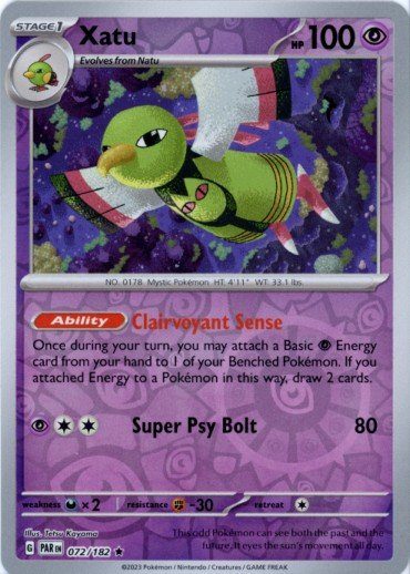 Xatu - 072/182 - Reverse