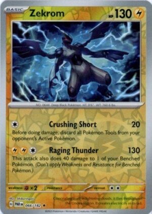 Zekrom - 066/182 - Reverse