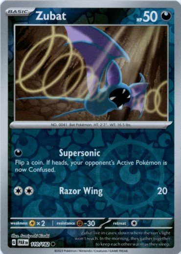 Zubat - 110/182 - Reverse