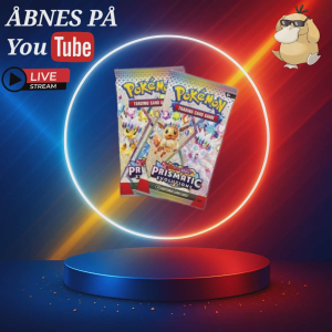 2 Booster pakker fra SV Prismatic Evolutions[Åbnes live på YouTube]