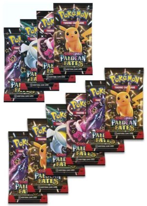 10 Booster Pakker fra SV04.5 Paldean Fates