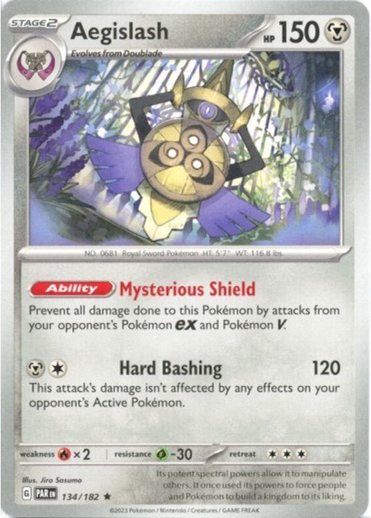 Aegislash – 134/182 – Non Holo