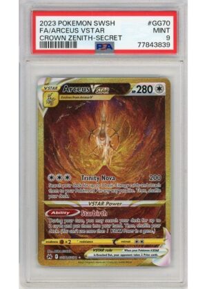 Arceus VSTAR GG70/GG70 PSA 9