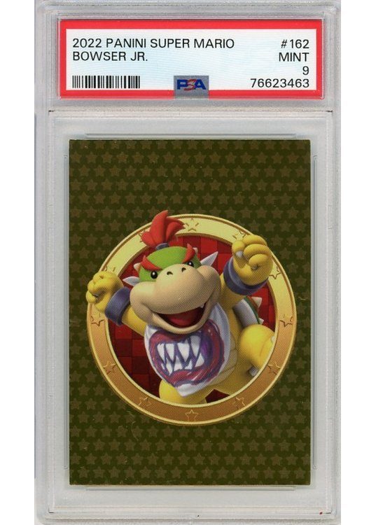 Bowser Jr. (Panini Super Mario) 162 PSA 9