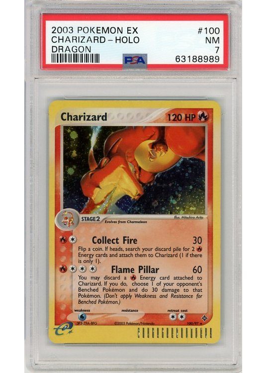 Charizard – 100/97 – PSA 7