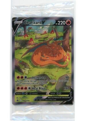 Charizard V, VMAX og VSTAR SWSH260-262 (3 kort) - Sealed