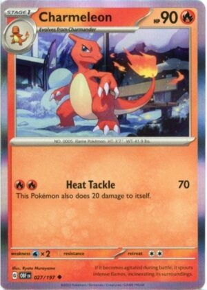 Charmeleon - 027/197 - Mirage Holo