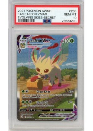 Leafeon VMAX 205/203 PSA 10