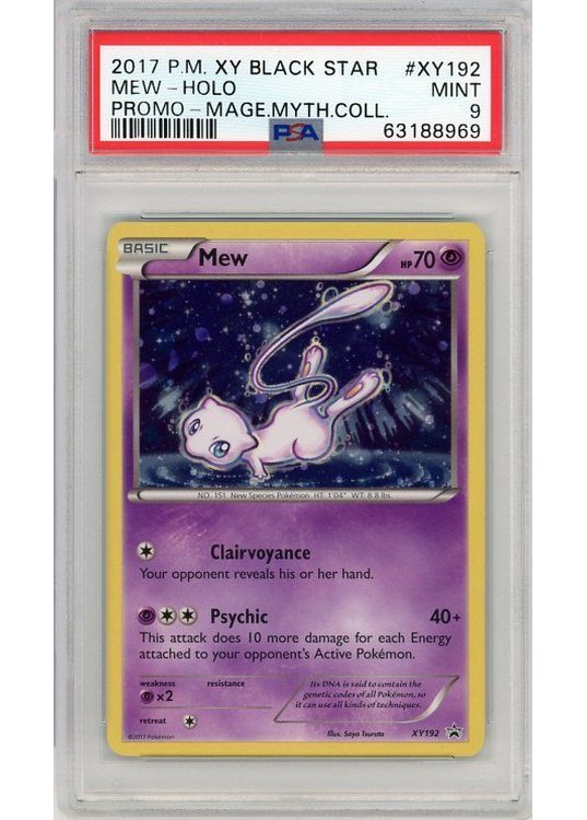 Mew XY192 PSA 9