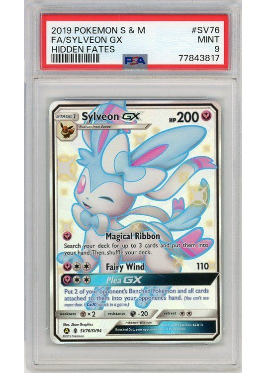 Sylveon GX SV76/SV94 PSA 9