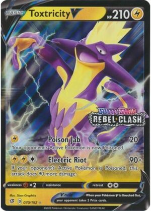 Toxtricity V - 070/192 - Rebel Clash Stamp - JUMBOkort