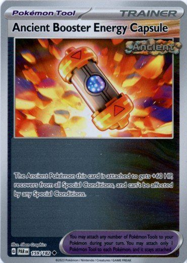 Ancient Booster Energy Capsule – 159/182 – Reverse