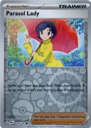 Parasol Lady - 169/182 - Reverse