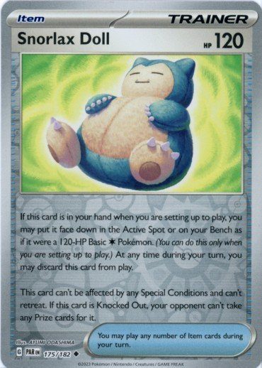 Snorlax Doll – 175/182 – Reverse