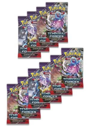 10 Booster Pakker fra SV05 Temporal Forces