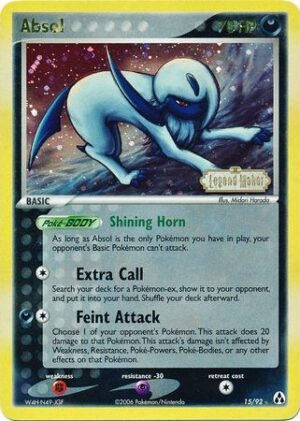 Absol - 15/92 - Reverse