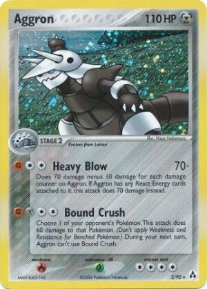 Aggron - 2/92 (Holo)