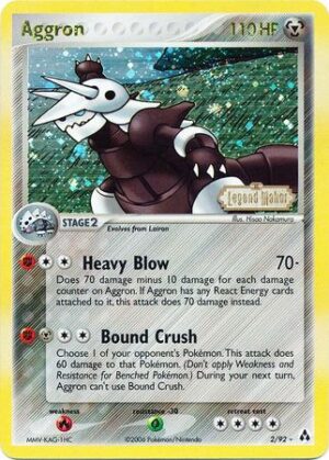 Aggron - 2/92 - Reverse
