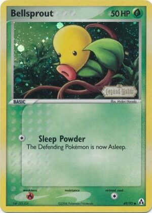 Bellsprout - 49/92 - Reverse