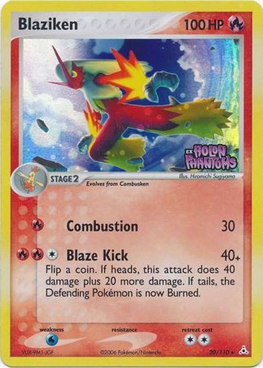 Blaziken - 20/110 - Reverse