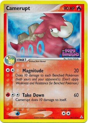 Camerupt - 36/110 - Reverse