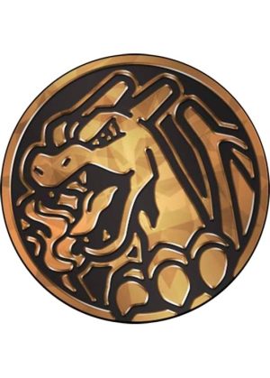 Charizard Pokemon mønt (Bronze - Cracked Ice Holo) - Almindelig