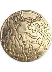 Charizard Pokemon mønt (Guld) - Almindelig