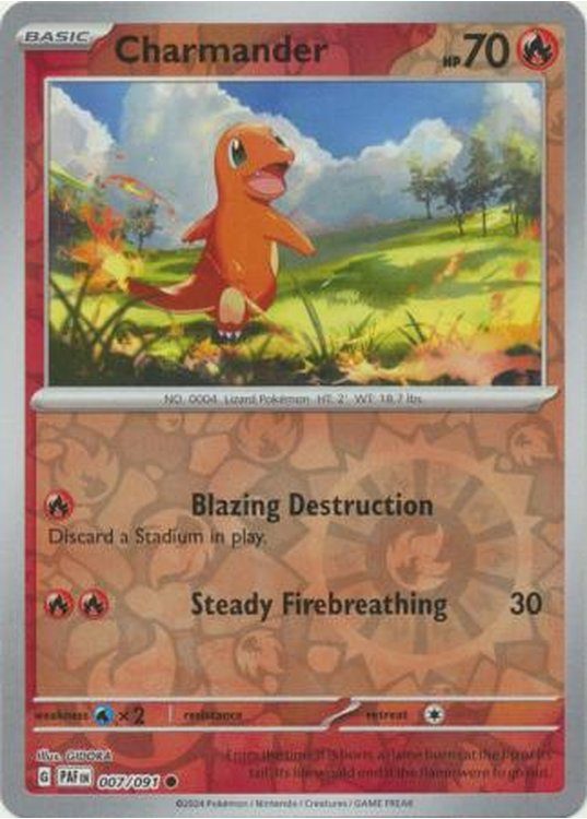 Charmander - 007/091 - Reverse