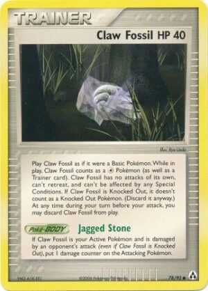 Claw Fossil - 78/92