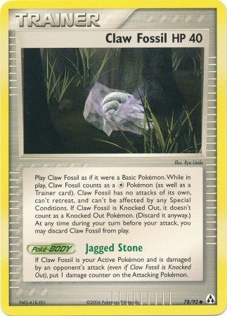 Claw Fossil - 78/92