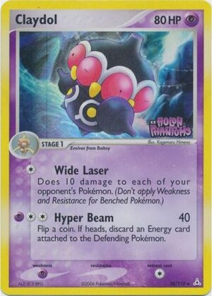 Claydol - 38/110 - Reverse