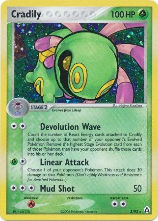 Cradily - 3/92 (Holo)