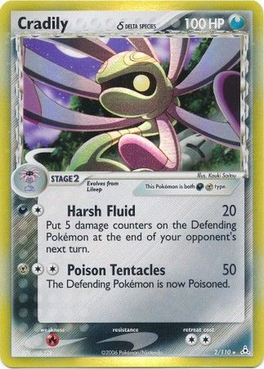 Cradily δ - 2/110 (Holo)
