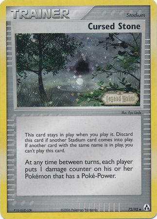Cursed Stone - 72/92 - Reverse