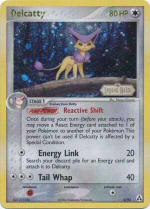 Delcatty - 4/92 - Reverse
