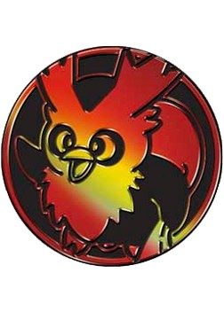 Delibird Pokemon mønt (Rød - Mirror Holo) - Stor