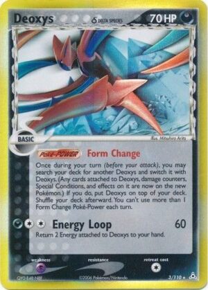 Deoxys &delta; - 3/110 (Holo)
