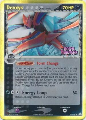 Deoxys &delta; - 3/110 - Reverse