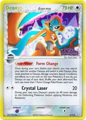 Deoxys &delta; - 5/110 - Reverse