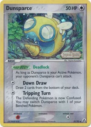 Dunsparce - 31/92 - Reverse