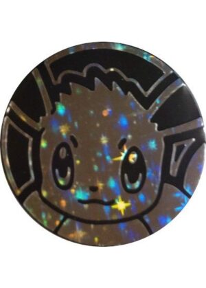 Eevee Pokemon mønt (Sølv - Starlight Holo) - Almindelig