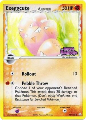 Exeggcute &delta; - 65/110 - Reverse