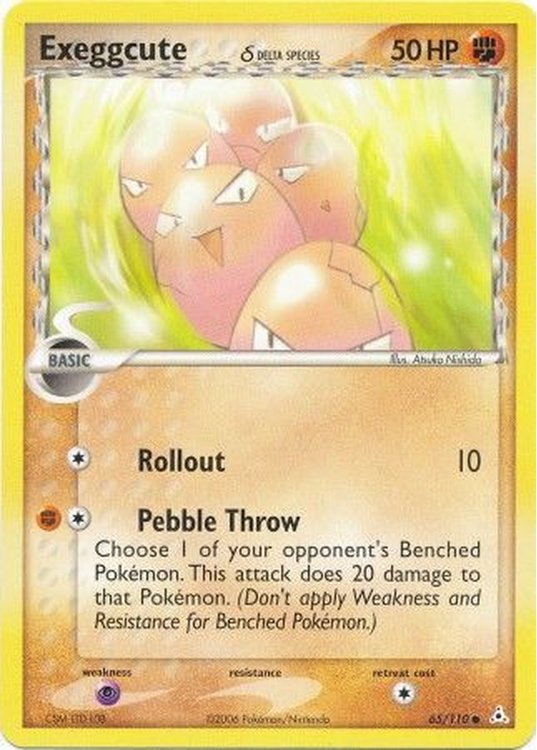 Exeggcute &delta; - 65/110