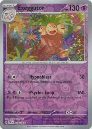 Exeggutor - 024/091 - Reverse