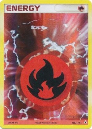 Fire Energy - 106/110 (Holo)