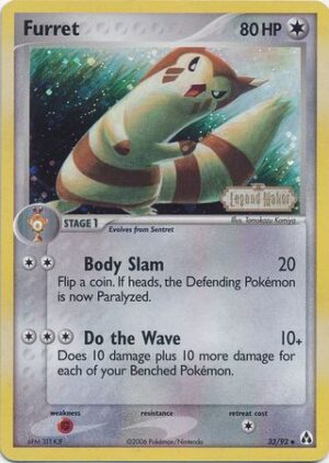Furret - 33/92 - Reverse