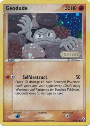 Geodude - 53/92 - Reverse