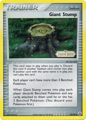 Giant Stump - 75/92 - Reverse